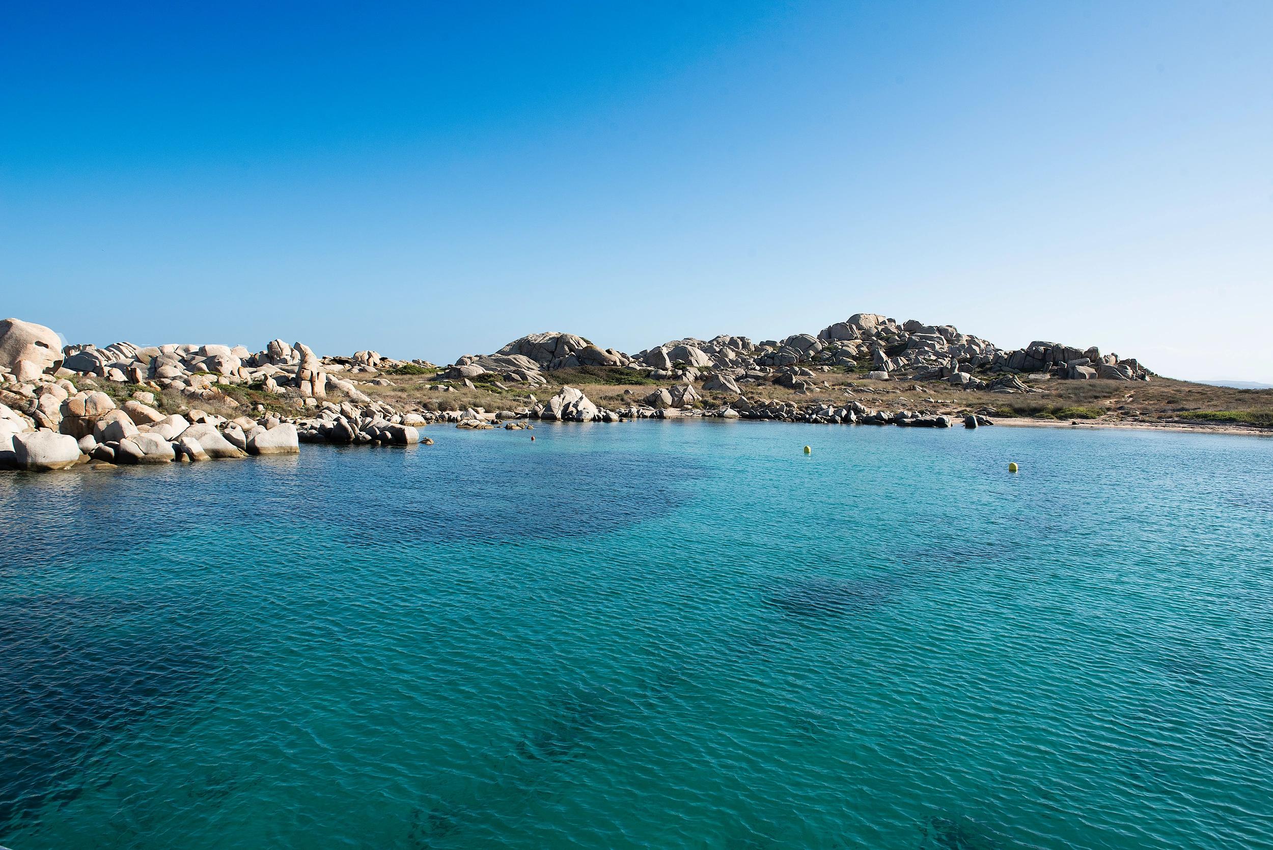 Plages de Cavallo apperçues lors d’une excursion en bateau